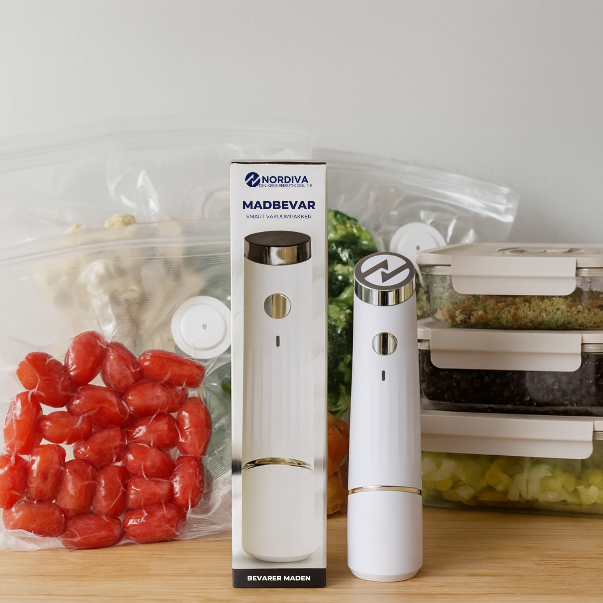 MadBevar – Smart Bærbar Vakuumpakker
