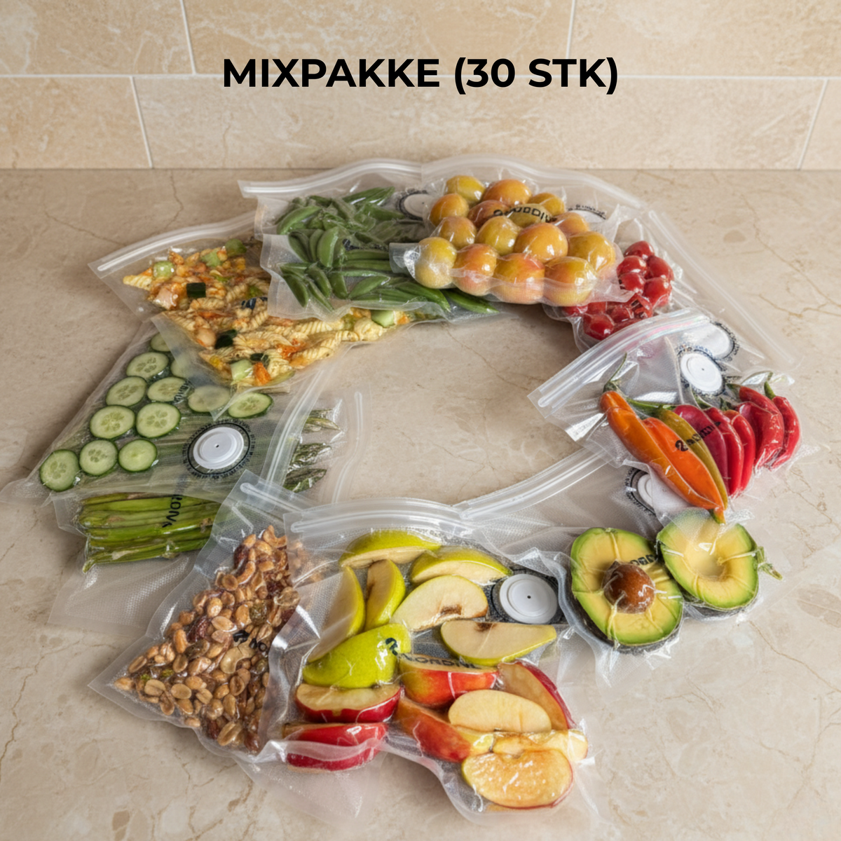 Mixpakke – 30 stk.